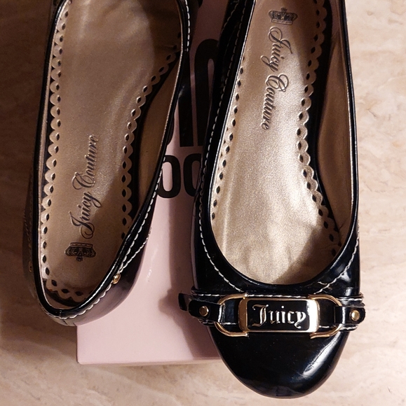 Girls Beautiful Juicy Couture Ballet Flats - Picture 5 of 8